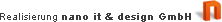 Realisierung von nano it & design GmbH aus Sprockhövel Realisierung von nano it & design GmbH aus Sprockhövel
